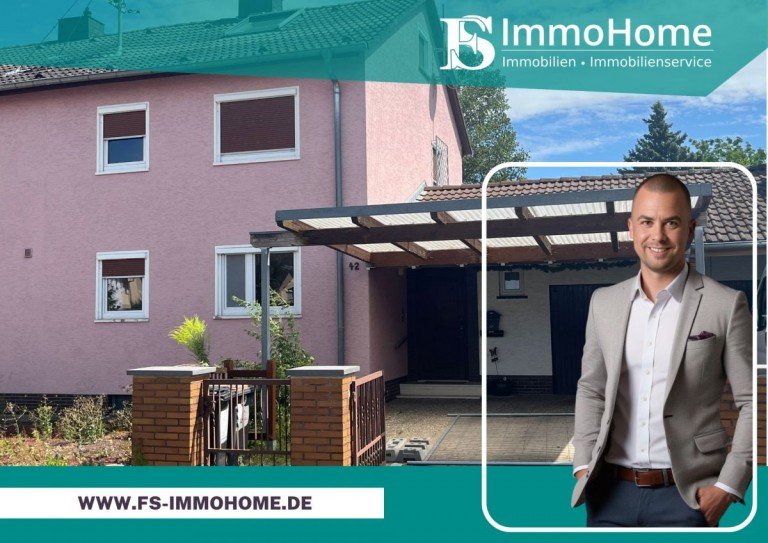 Titel Frankfurt-Zeilsheim Haus Doppelhaush�lfte mit gro�em Garten in ruhiger Sackgassenlage
