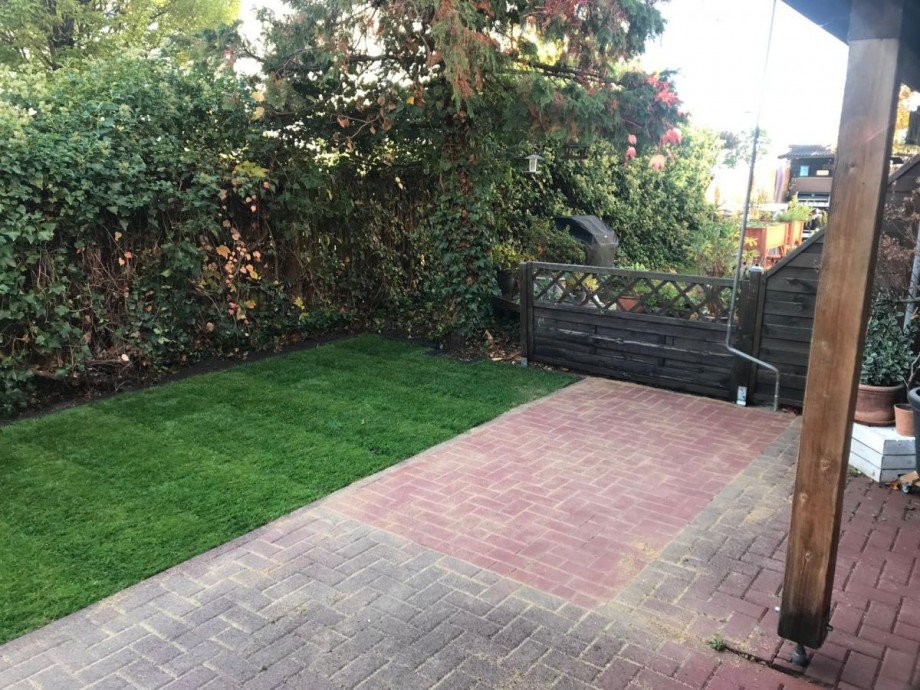 Garten 2 Doppelhaush�lfte Hanau
