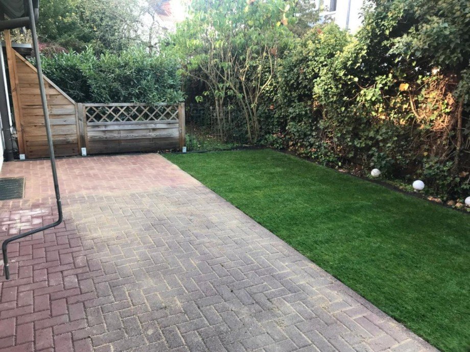 Garten Doppelhaush�lfte Hanau